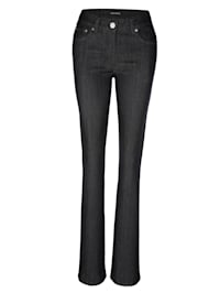 Jeans with rhinestones