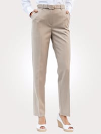 Trousers made from premium-quality wool