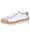 Platform trainers with croc-effect detail