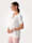 Pull-on blouse with lace