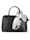 Handbag with detachable scarf