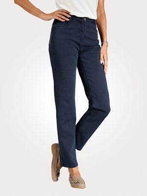 Trousers with a partially elasticated waist from size 18