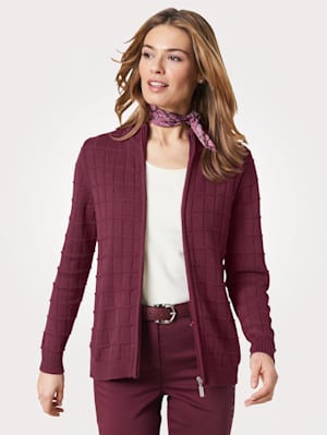 Cardigan made from soft Pima cotton