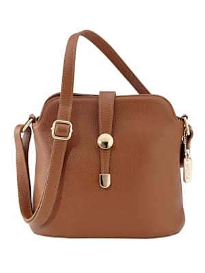 Shoulder bag with elegant clasp