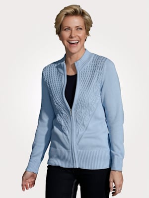 Cardigan made from pure Pima cotton