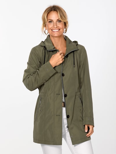Jacket in a parka silhouette