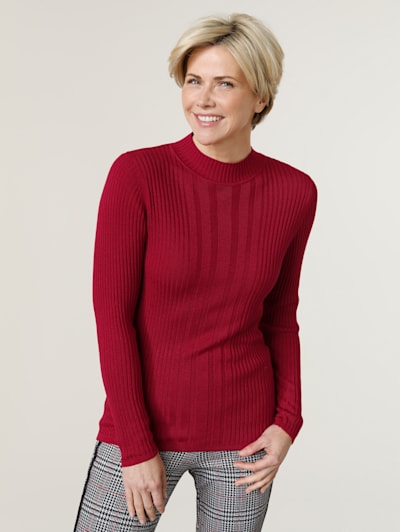 Jumper in a ribbed knit