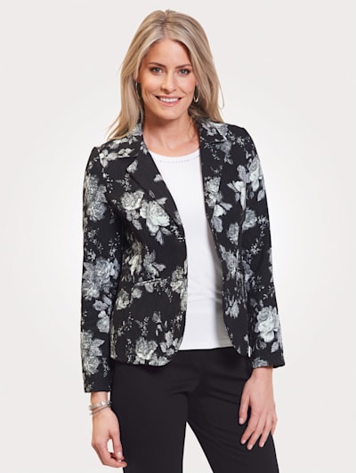 Blazer made from soft corduroy