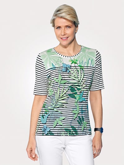 Top with rhinestone detailing