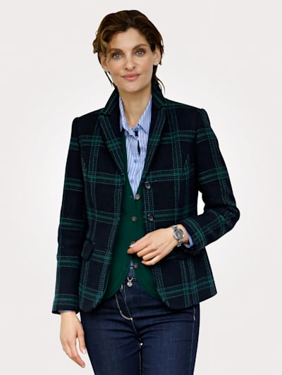 Blazer made from pure wool