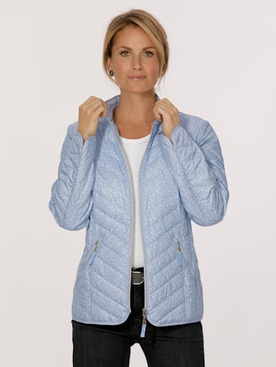 Quilted jacket in an on-trend design