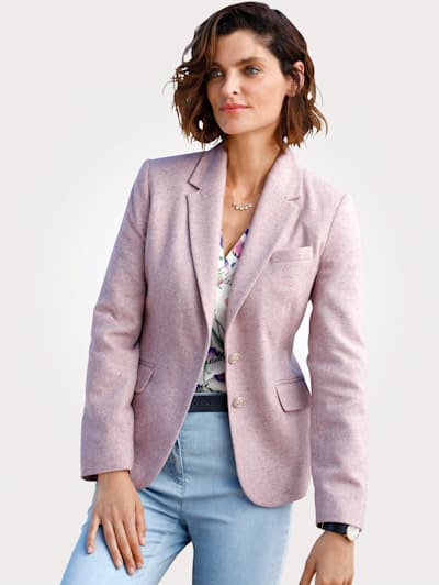 Blazer in a herringbone pattern