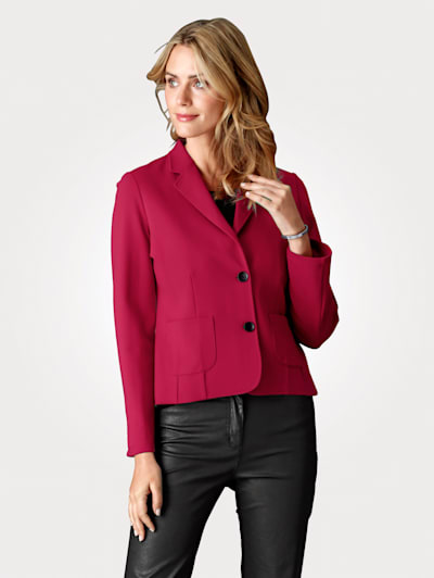 Blazer made from super soft jersey